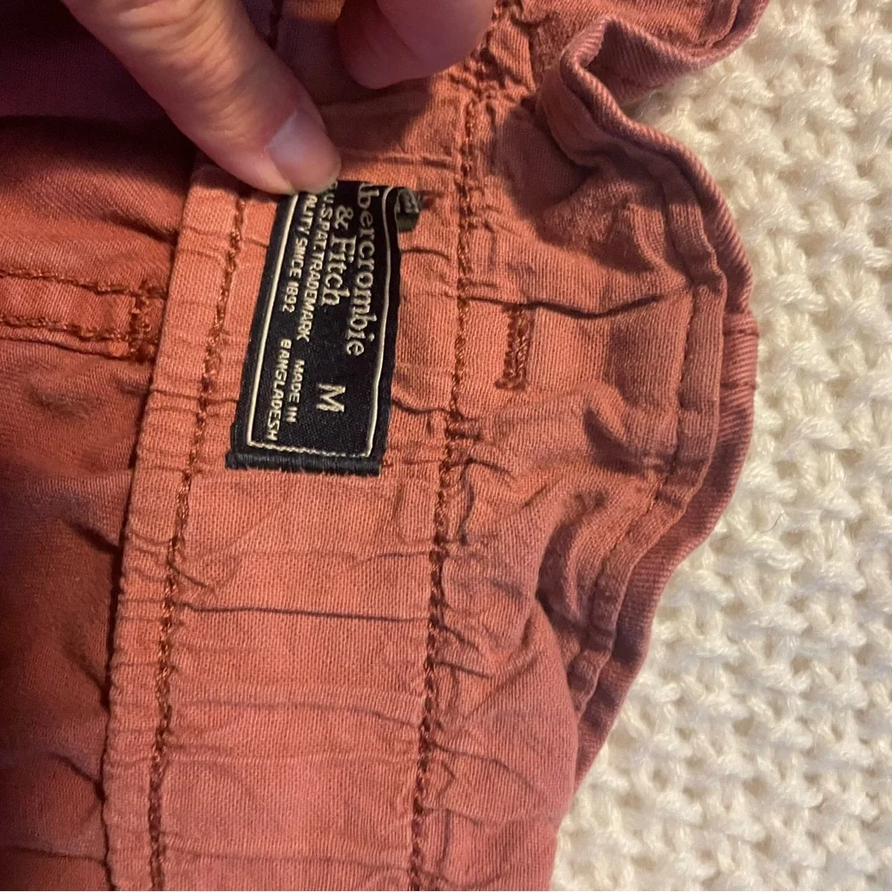 Abercrombie and‎ Fitch Paperbag Shorts Size Medium - Picture 3 of 3